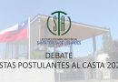 DEBATE DE LISTAS POSTULANTES AL CASTA 2023