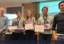 Estudiantes de IV° medio ganan concurso de Estructuras Sísmicas de la Universidad Diego Portales.